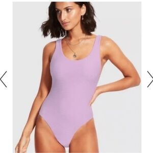 Andie Swim Ibiza One Piece Swimsuit in Iris Size LT Large Tall